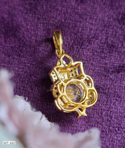 SST 642 | DIVINE GANESHA LOTUS PENDANT