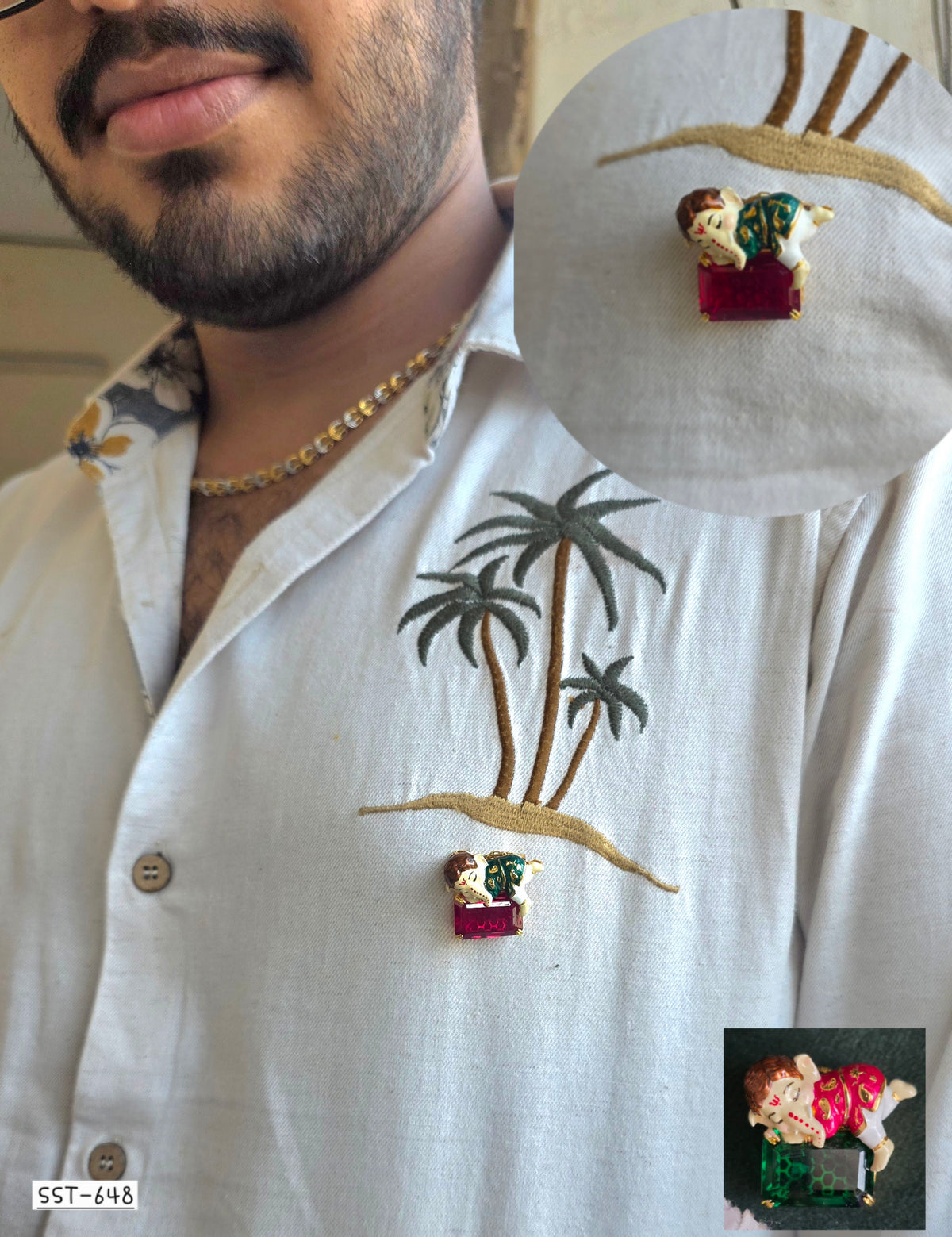 SST 648 | GANESHJI BROOCH