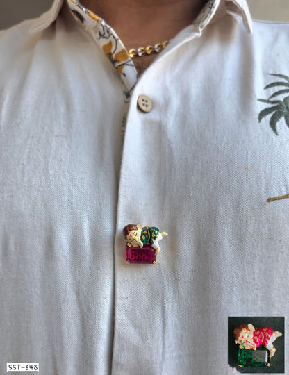 SST 648 | GANESHJI BROOCH