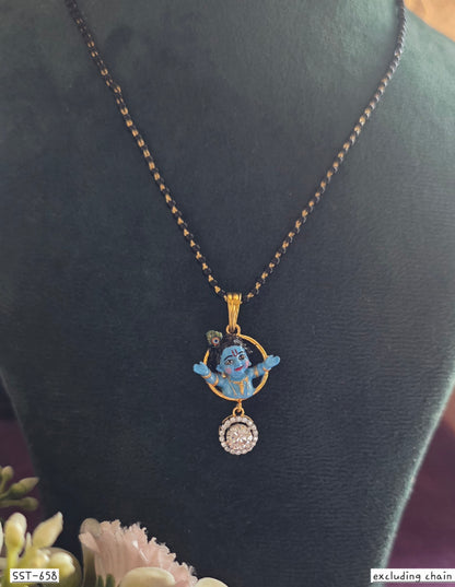 SST 658 | HIGH QUALITY ENAMEL BAL KRISHNA PENDENT