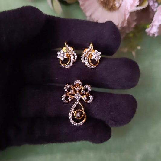 SST 289P + 299 | PENDENT AND EARRINGS SET