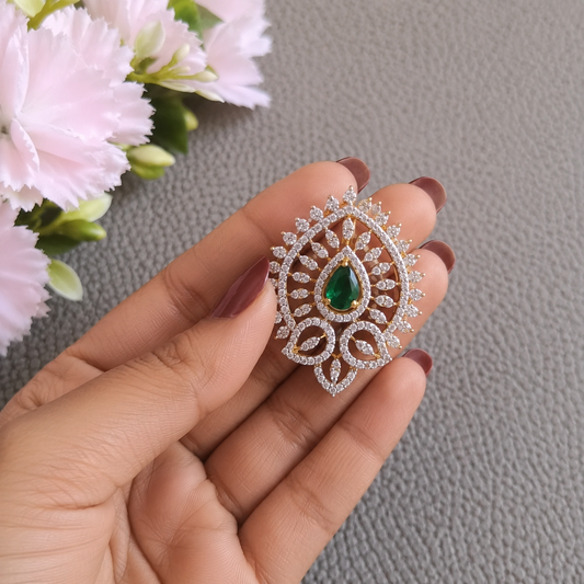 SST 310 | INTRICATE TEARDROP PENDANT