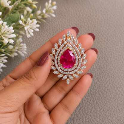 SST 302 | ELEGANT TEARDROP PENDENT
