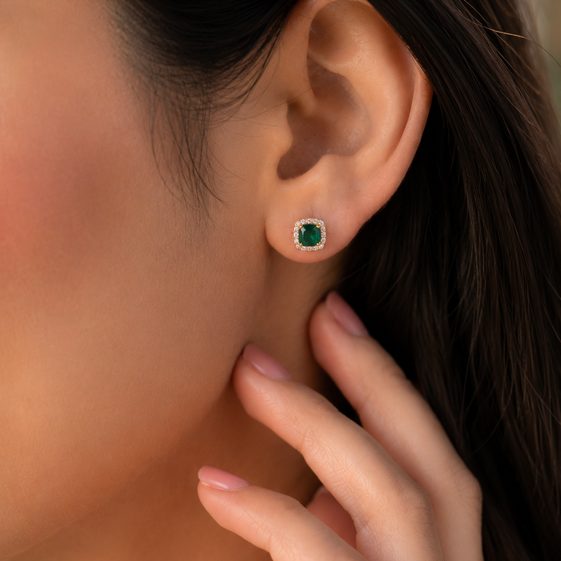 TSA 016GREEN | EARRINGS
