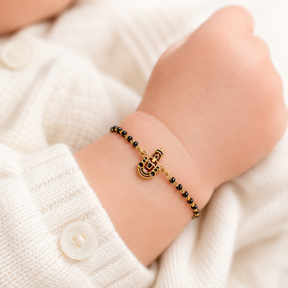 LORD VENKATESWARA SWAMY SILVER BABY NAZARIYA BRACELET