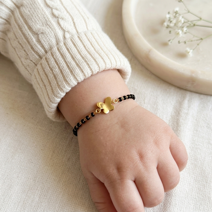 BUTTERFLY SILVER BABY NAZARIYA BRACELET
