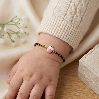 CUP CAKE SILVER BABY NAZARIYA BRACELET