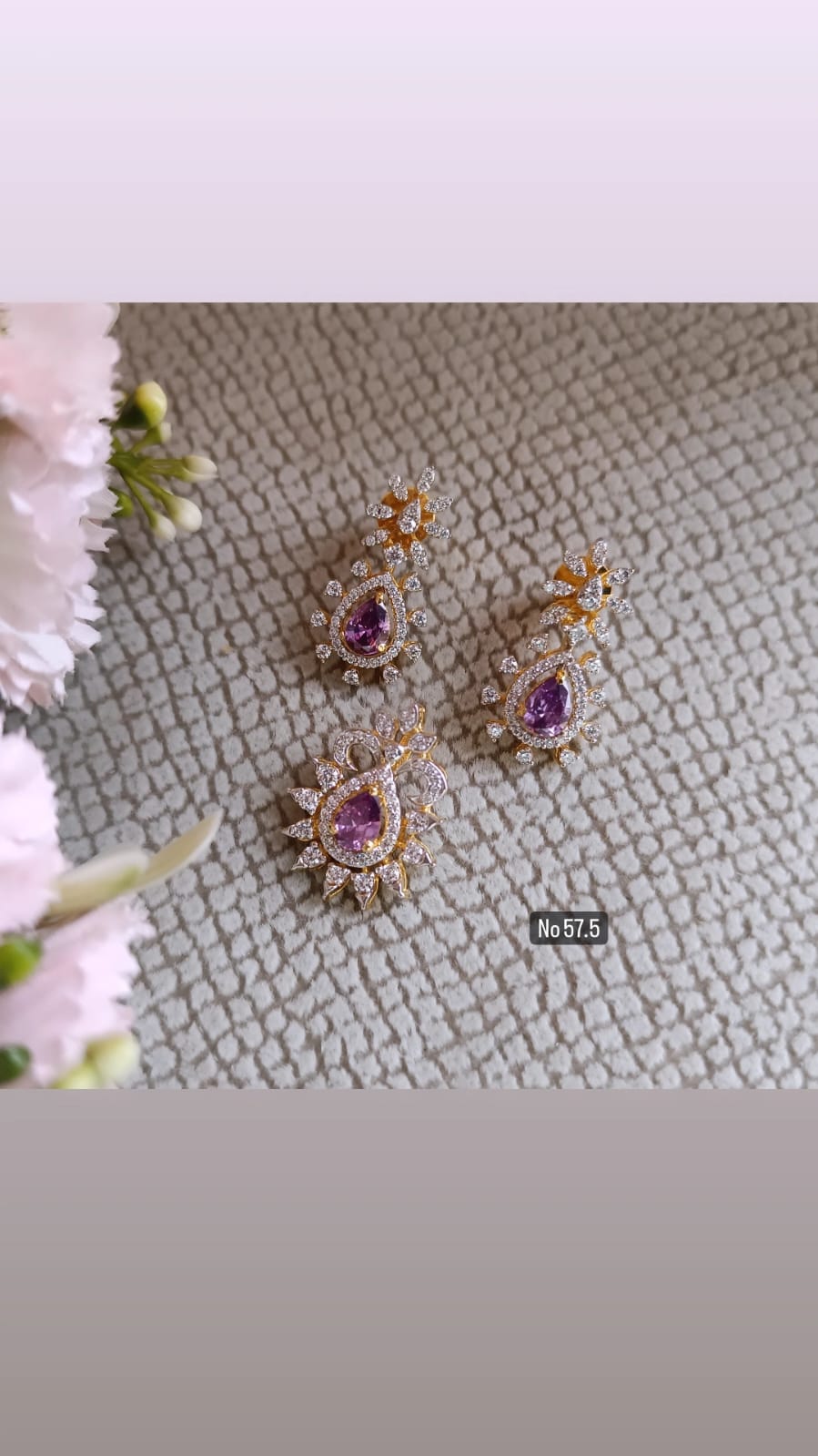 SST 162 + 257 COMBO | PENDANT AND EARRING SET