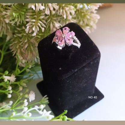TIARA PINK ROSE RING | MADE TO ORDER