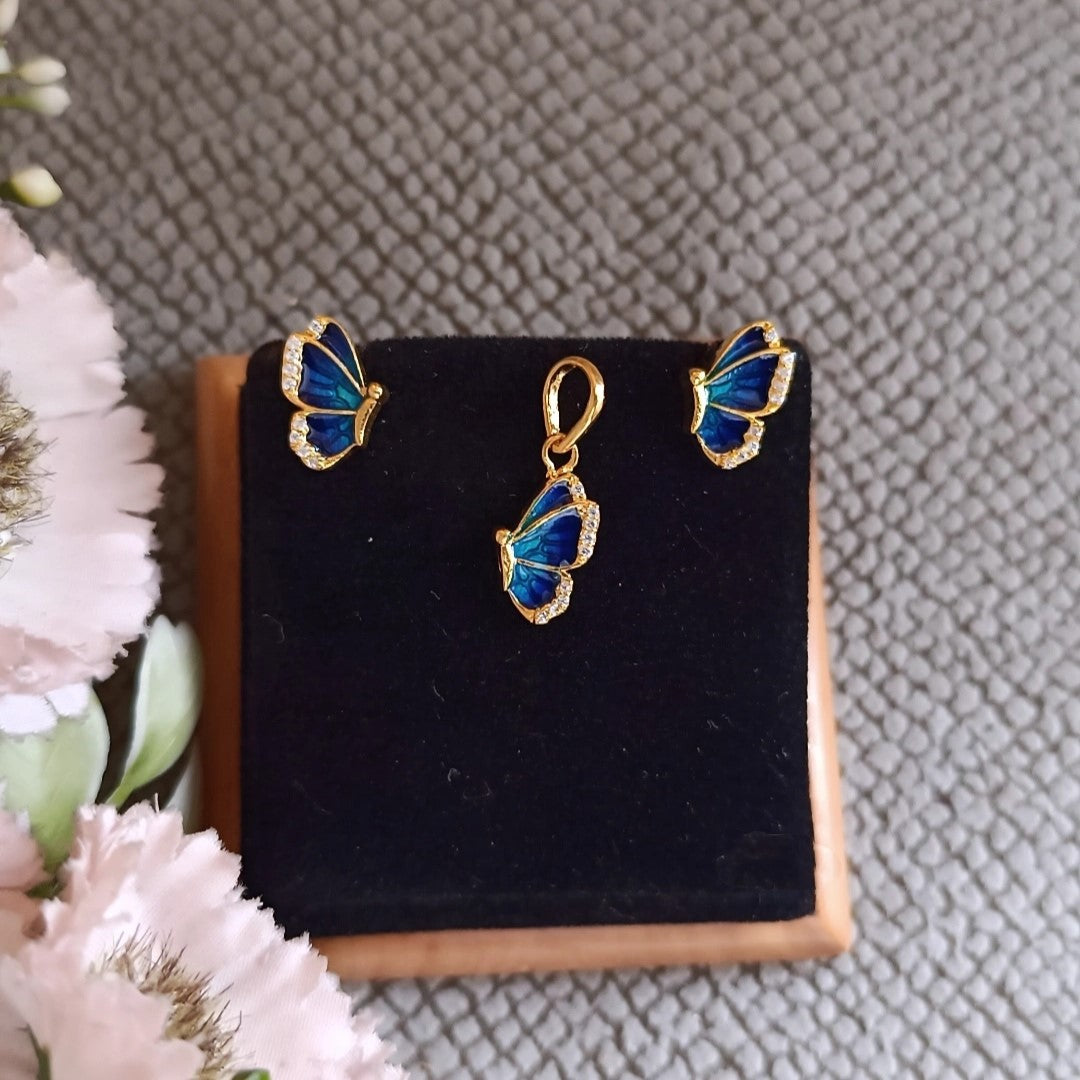 SST 338PS BUTTERFLY | PENDANT SET