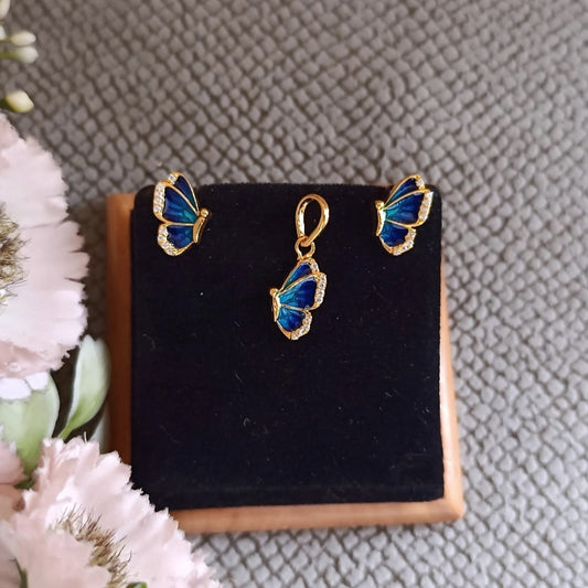 SST 338PS BUTTERFLY | PENDANT SET