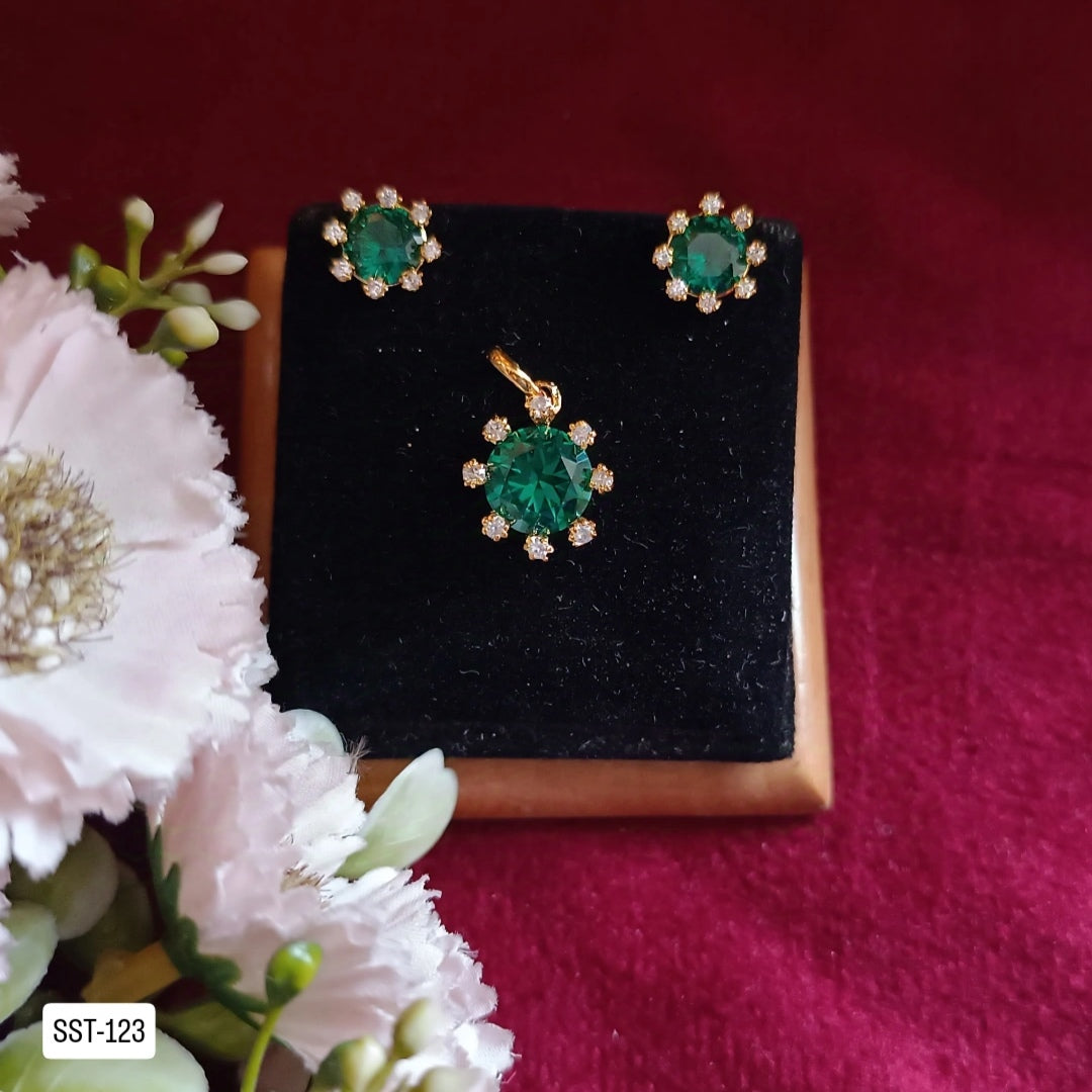 SST 123 | VIBRANT RUBY DIAMOND JEWEL SET