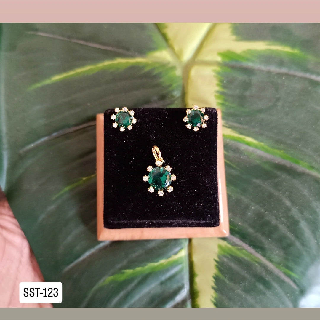 SST 123 | VIBRANT RUBY DIAMOND JEWEL SET