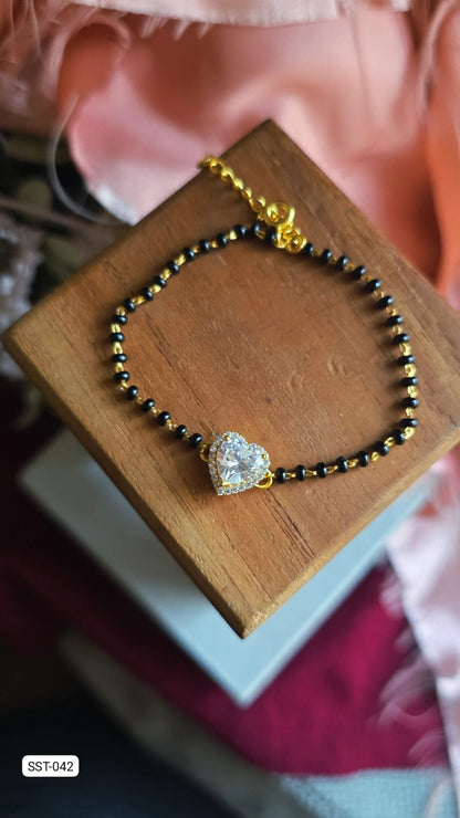SST 042 | HEART SHIMMER MANGALSUTRA BRACELET