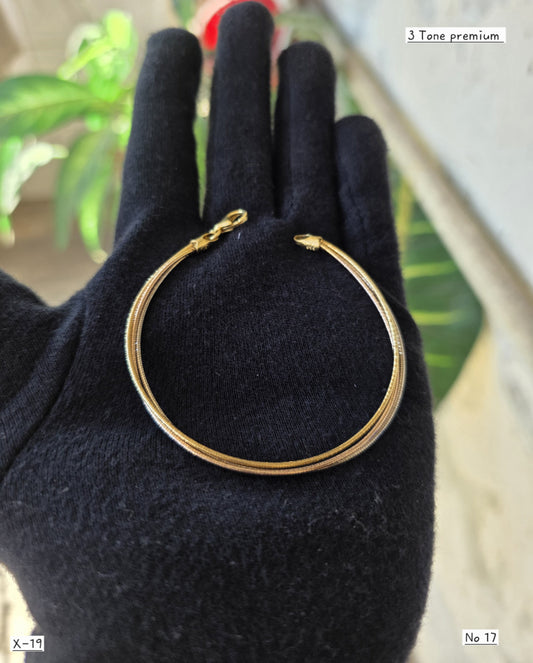 X 019 | 3 TONE PREMIUM BRACELET