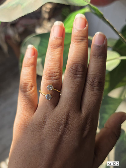 SST 531 | TWIN SPARKLE RING