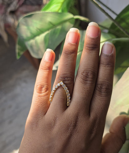 SST 166 | DIAMOND VANKI RING