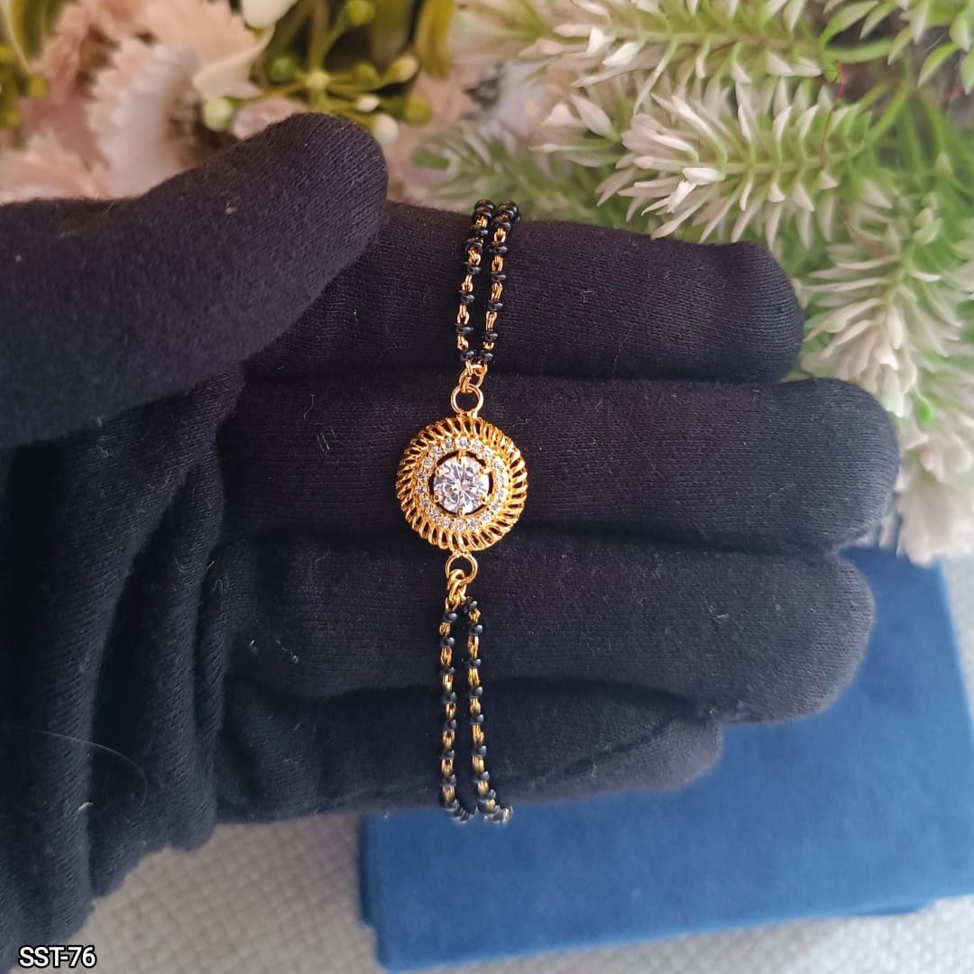SST 076 | RADIANT CIRCLE MANGALSUTRA BRACELET