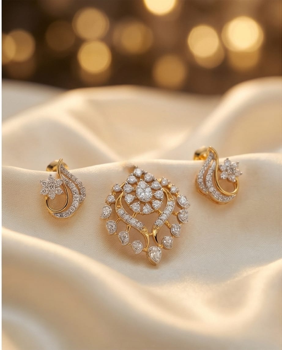 SST 299+328 | PENDANT EARRINGS SET