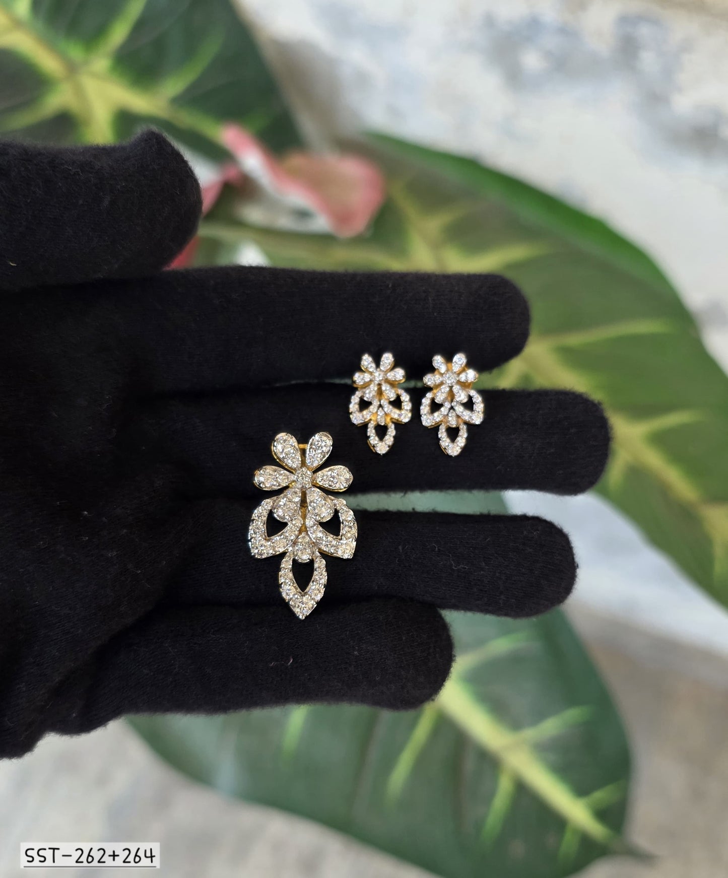 SST 262 + 264 COMBO | PENDANT AND EARRING SET