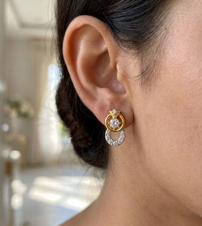 SST 525 | TIMELESS HALO DROP EARRINGS