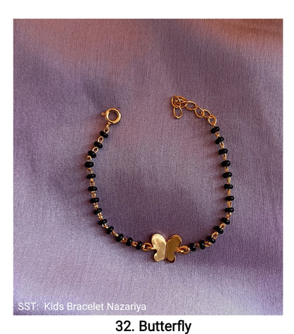 BUTTERFLY SILVER BABY NAZARIYA BRACELET