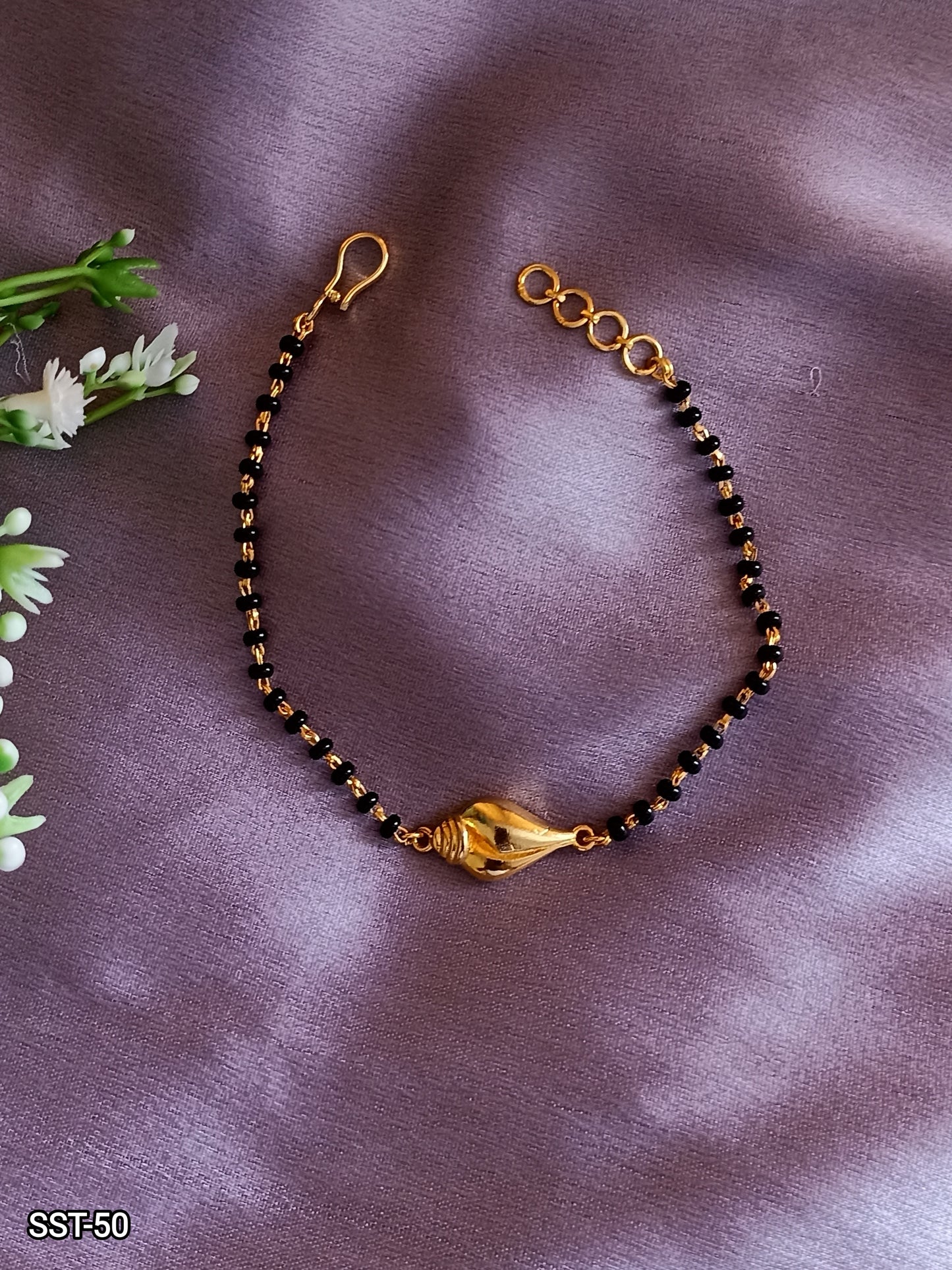 SST 050 | SACRED CONCH MANGALSUTRA BRACELET