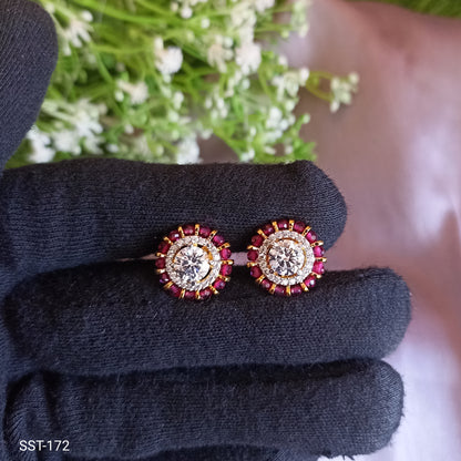 SST 172 | MANGALSUTRA BLACK BEADS EARRINGS