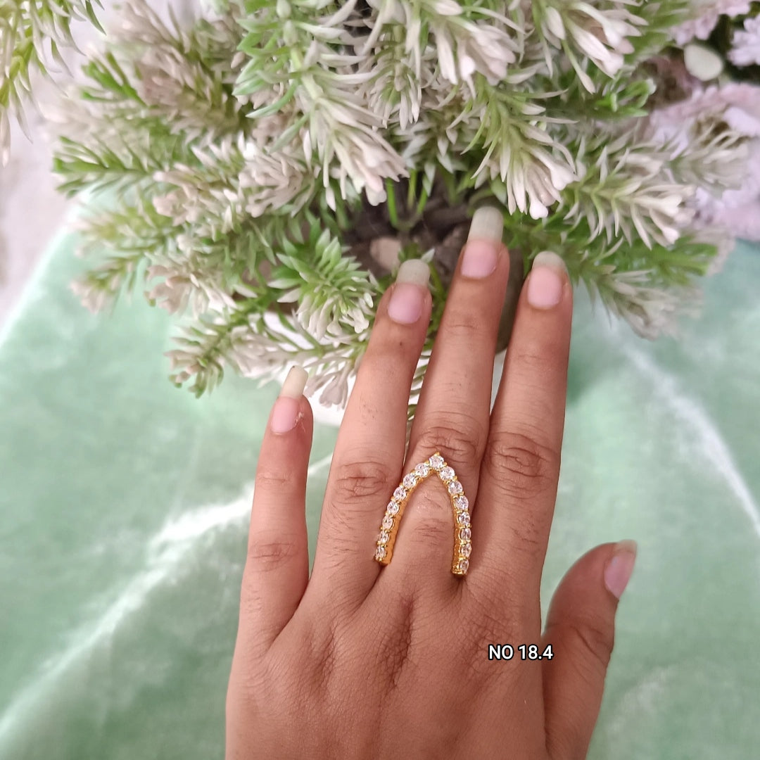 SST 166 | DIAMOND VANKI RING