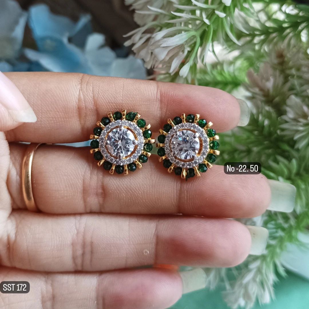 SST 172 | MANGALSUTRA BLACK BEADS EARRINGS