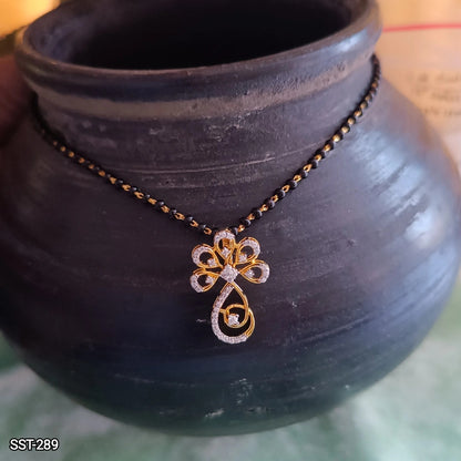 SST 289 | FLOWER DESIGN MANGALSUTRA