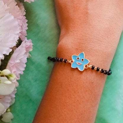 STAR SILVER BABY NAZARIYA BRACELET