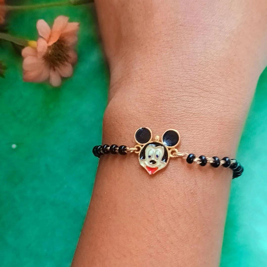 MICKEY SILVER BABY NAZARIYA BRACELET