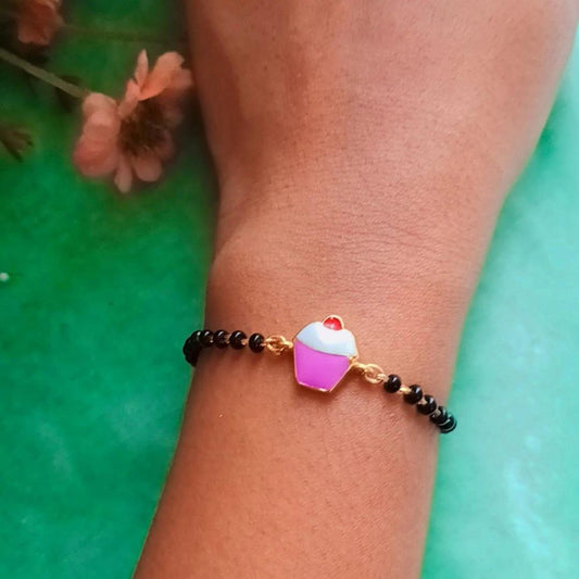 CUP CAKE SILVER BABY NAZARIYA BRACELET
