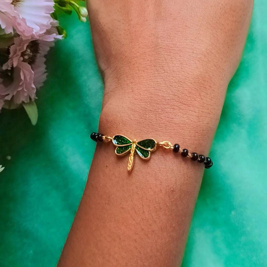 BUTTERFLIES SILVER BABY NAZARIYA BRACELET