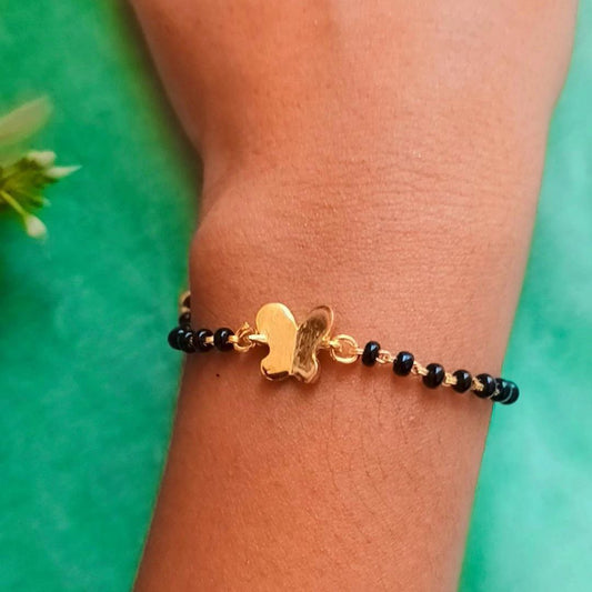 BUTTERFLY SILVER BABY NAZARIYA BRACELET