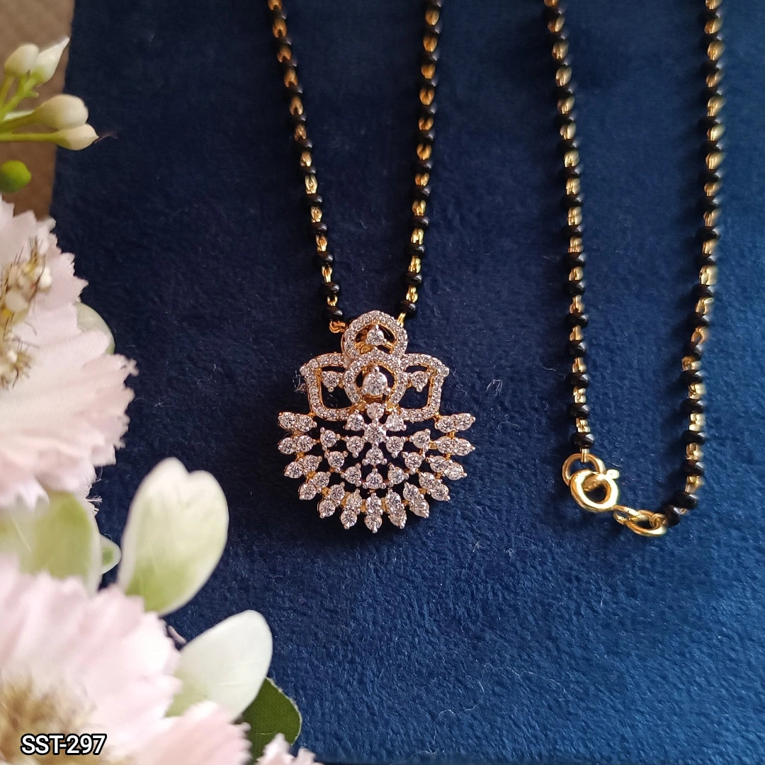 SST 297 | STUNNING CRYSTAL-SET MANGALSUTRA
