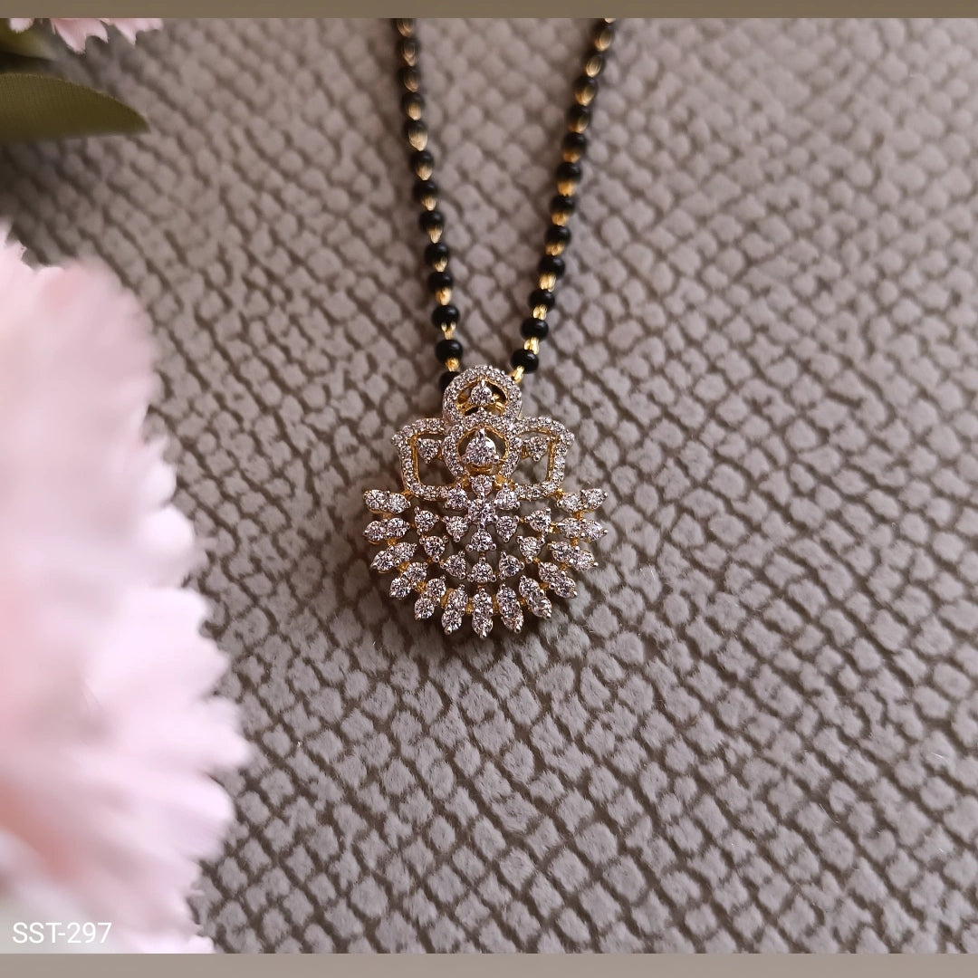 SST 297 | STUNNING CRYSTAL-SET MANGALSUTRA
