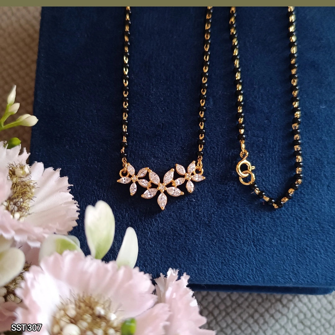 SST 307 | ELEGANT FLOWER-INSPIRED MANGALSUTRA