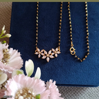 SST 307 | ELEGANT FLOWER-INSPIRED MANGALSUTRA