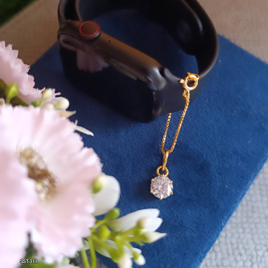 SST 311 | SINGLE STONE WATCH CHARM