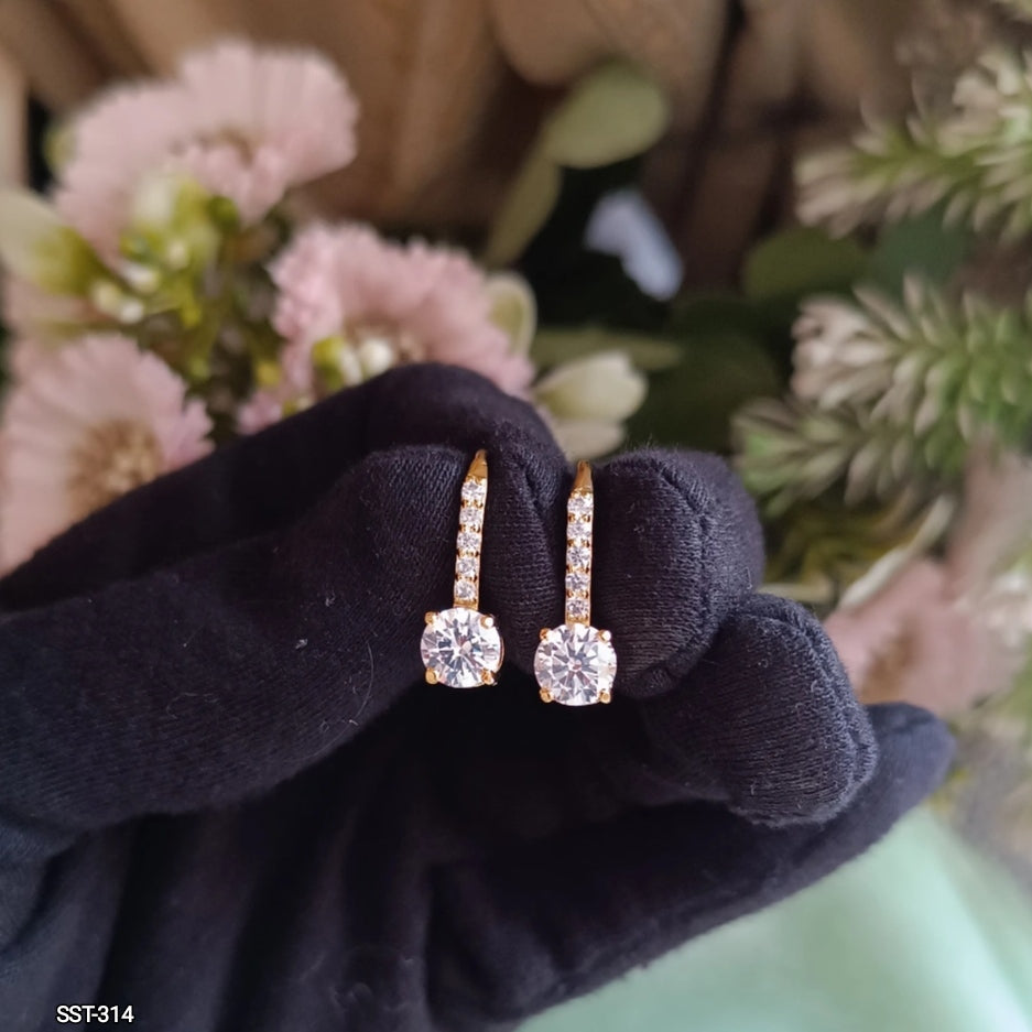 SST 314 | ELEGANT CRYSTAL DROP EARRINGS