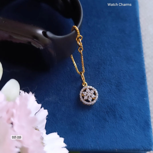 SST 316 | FLORAL WATCH CHARM