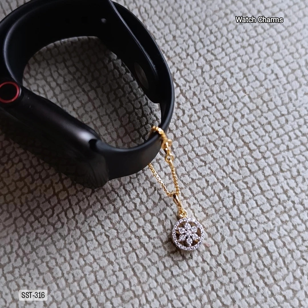 SST 316 | FLORAL WATCH CHARM