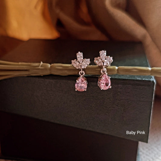SST 098 | PINK SAPPHIRE DANGLE EARRING