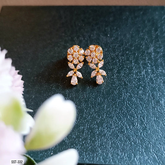 SST 332 | FLORAL DROP  EARRINGS