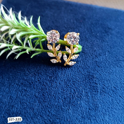 SST 335 | LEAF DESIGN EARRINGS