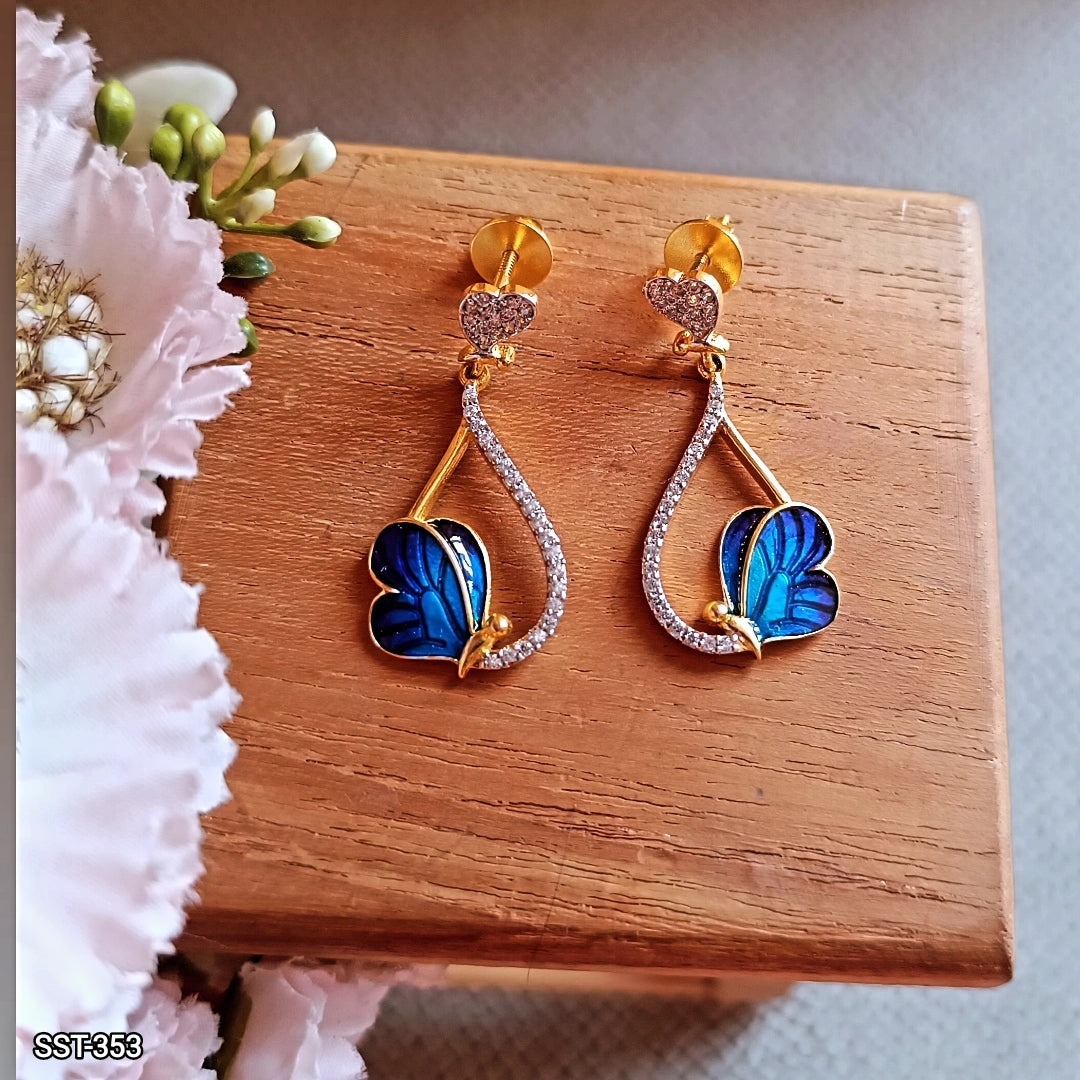 SST 353 | BUTTERFLY DROP EARRINGS