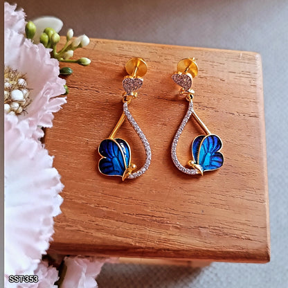 SST 353 | BUTTERFLY DROP EARRINGS