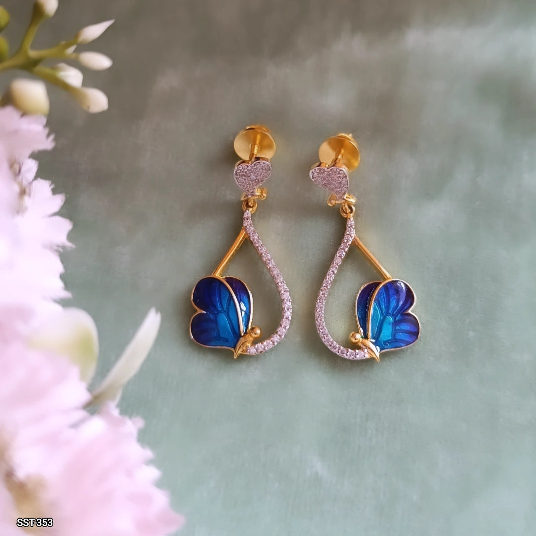 SST 353 | BUTTERFLY DROP EARRINGS